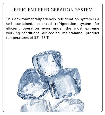 Atosa Efficient Refrigeration System