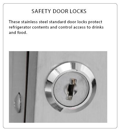 Atosa Stainless Steel Safety Door Locks