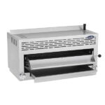 atosa atsb36 36 infrared salamander broiler wall mount or range mount front side view