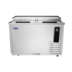 atosa mbc50gr 59 bottle cooler horizontal stainless steel cabinet front