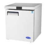 Atosa MGF8401GR 27" Undercounter Fridge Cooler Front Side