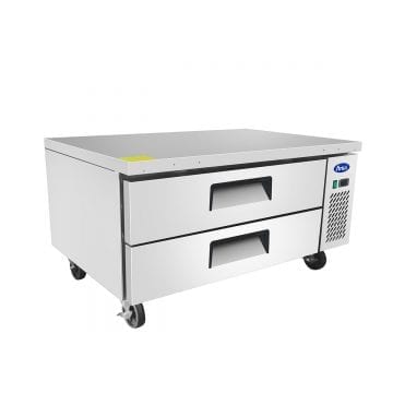 Atosa MGF8450GR Chef Base 48" Refrigerated Side Front