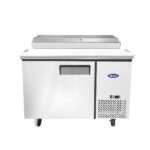 atosa mpf8201gr 44 pizza wings preparation table fridge cooler front