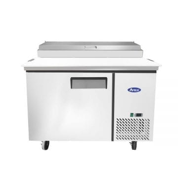 Atosa MPF8201GR 44" Pizza Wings Preparation Table Fridge Cooler Front