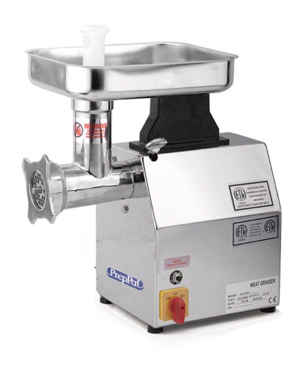 Atosa PPG12 Meat Grinder 1HP Motor 250 lbs/hr Capacity Side