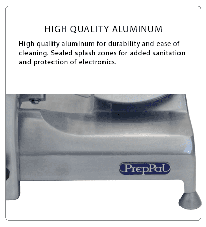 Atosa PPSL10 10" Compact Manual 1/4 HP Meat Slicer High Quality Aluminum