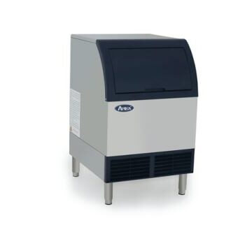 atosa yr140 undercounter ice maker machine 280 lbs front side