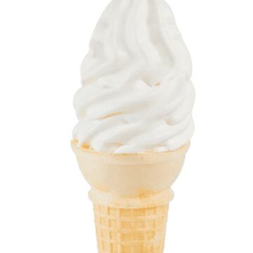 Ice Cream Soft Serve Cone