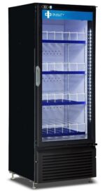 qbd cd12 single door upright fridge cooler 12 cuft side front