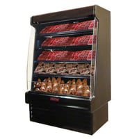 Howard McCray Open Display Packaged Meat 34.5" D x 78.5" H x 6' L Front Side Small Picture