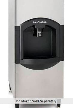Ice-O-Matic CD40022 Hotel Ice Cube Dispenser 22" W x 53" H Side Front