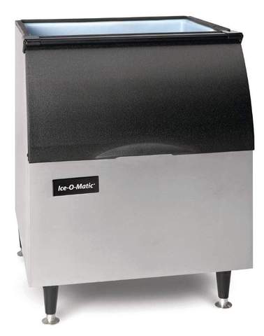 Ice-O-Matic B40 30" Slope Front Ice Cube Bin 344 lbs Ice Side Front Top