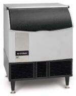 ice o matic iceu300 undercounter ice cube machine maker bin 309 lbs side front