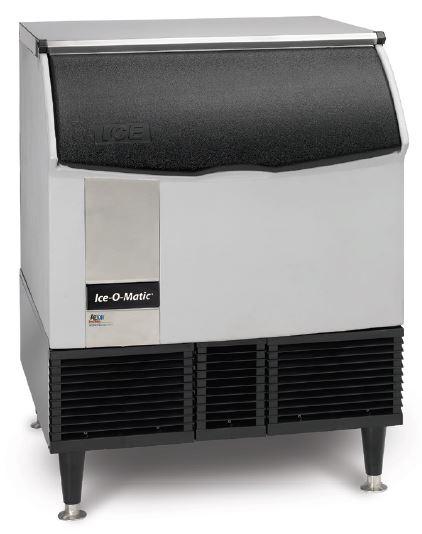 Ice-O-Matic ICEU300 Undercounter Ice Cube Machine Maker & Bin 309 lbs Side Front