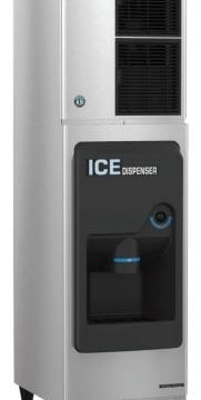 Hoshizaki DB130H Hotel Ice Cube Dispenser with Ice Maker