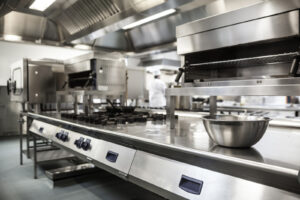 commercial kitchen equipment work surface