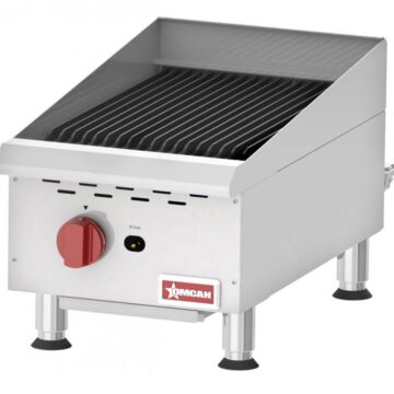 43736 Omcan Stainless Steel Gas Char-Broiler