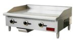 Omcan 47375 36 inch manual griddle