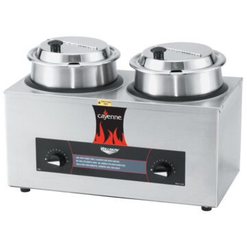 Vollrath 70240 Dual Warmer Front with controls