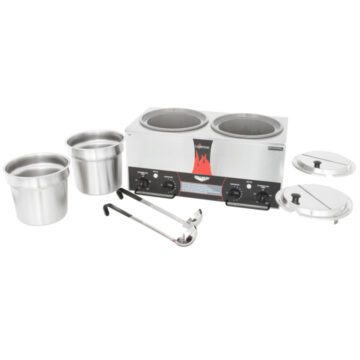 Vollrath 72029 Dual Warmer Pieces Included