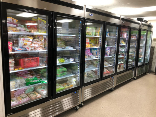 Upright Commercial Display Freezer