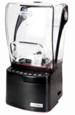 Side view of blendtec blender