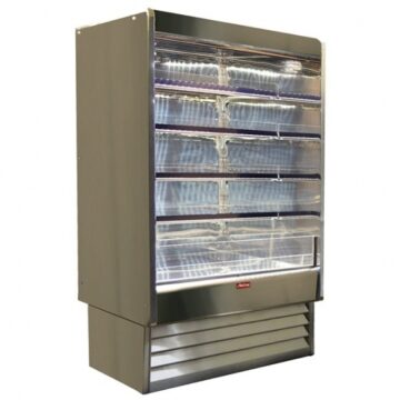 Stainless steel display cooler