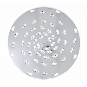Single Stainless steel shredder disc top view