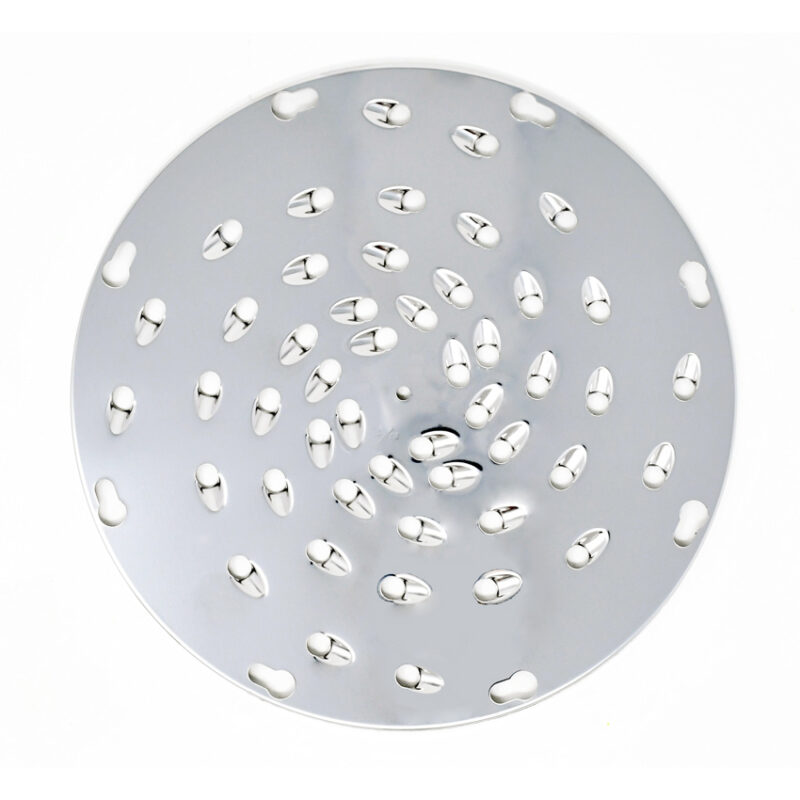 Single Stainless steel shredder disc top view