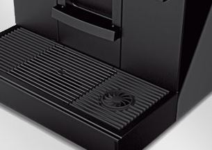 Bottom black tray for espresso machine