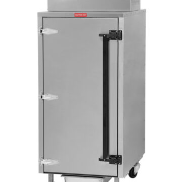 Full view stainless steel single door top control panel commercial electric smoker on wheels