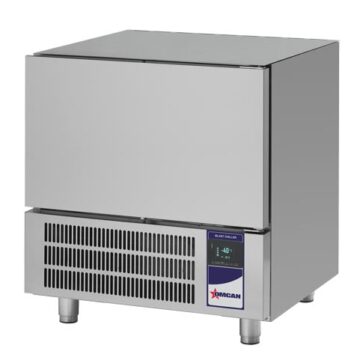 SS blast chiller 5-tray right side front