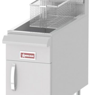 Countertop 15lb deep fryer right side front