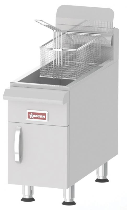 Countertop 15lb deep fryer right side front
