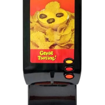Nacho Grande front view dispenser machine with buttons