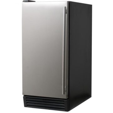 Omcan SS ice maker right side front