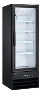 Omcan single swing door display cooler