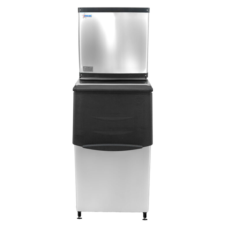 SS ice machine front