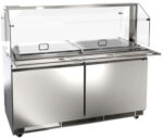 SS refrigerted salad bar 60in