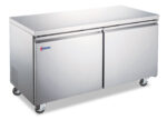 SS undercounter 2 door cooler 60in