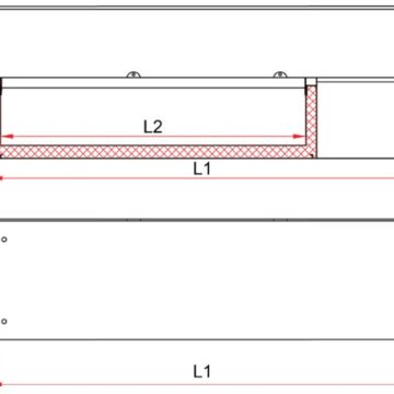 ss topping rail with glass cover specifications
