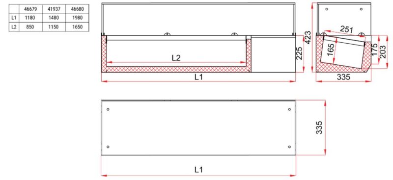 ss topping rail with glass cover specs 2