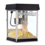 Black popcorn counter machine