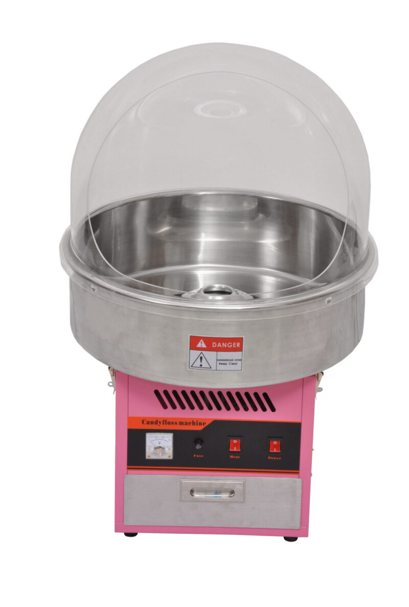 Countertop Cotton Candy Maker open scaled