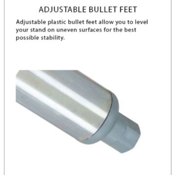 adjustable bullet feet sticker
