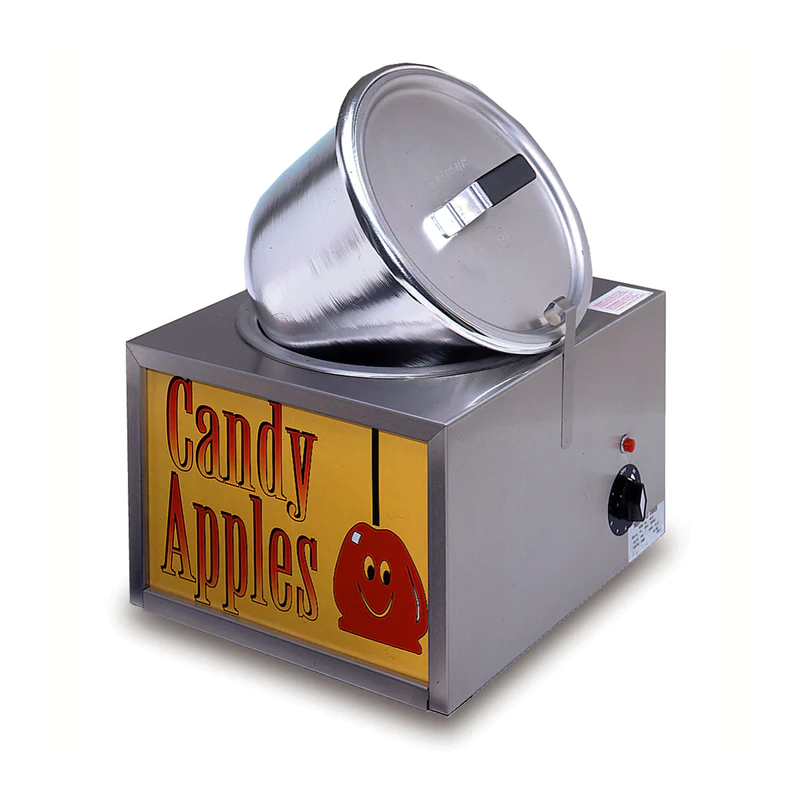 SS candy apple machine right side front