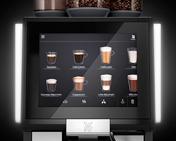 coffee display panel