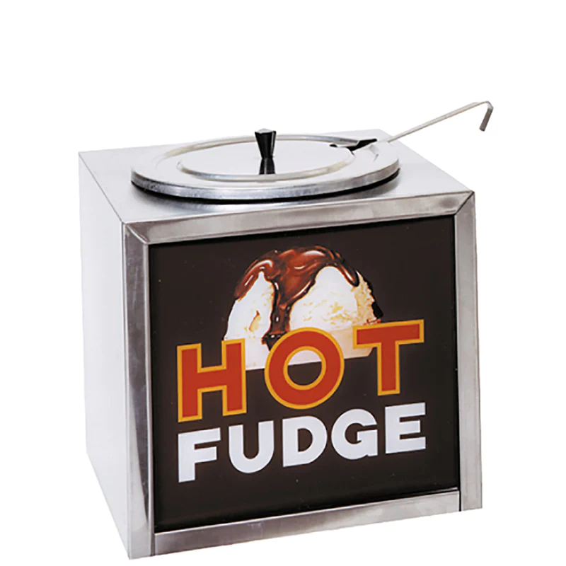 Hot fudge ss warmer
