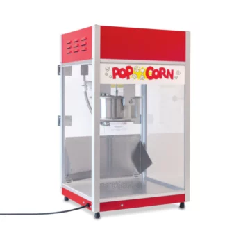 red popcorn machine left side front with cord
