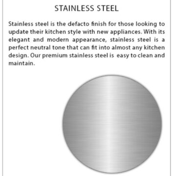 Stainless Steel sticker